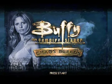 Buffy The Vampire Slayer Chaos Bleeds (USA) screen shot title